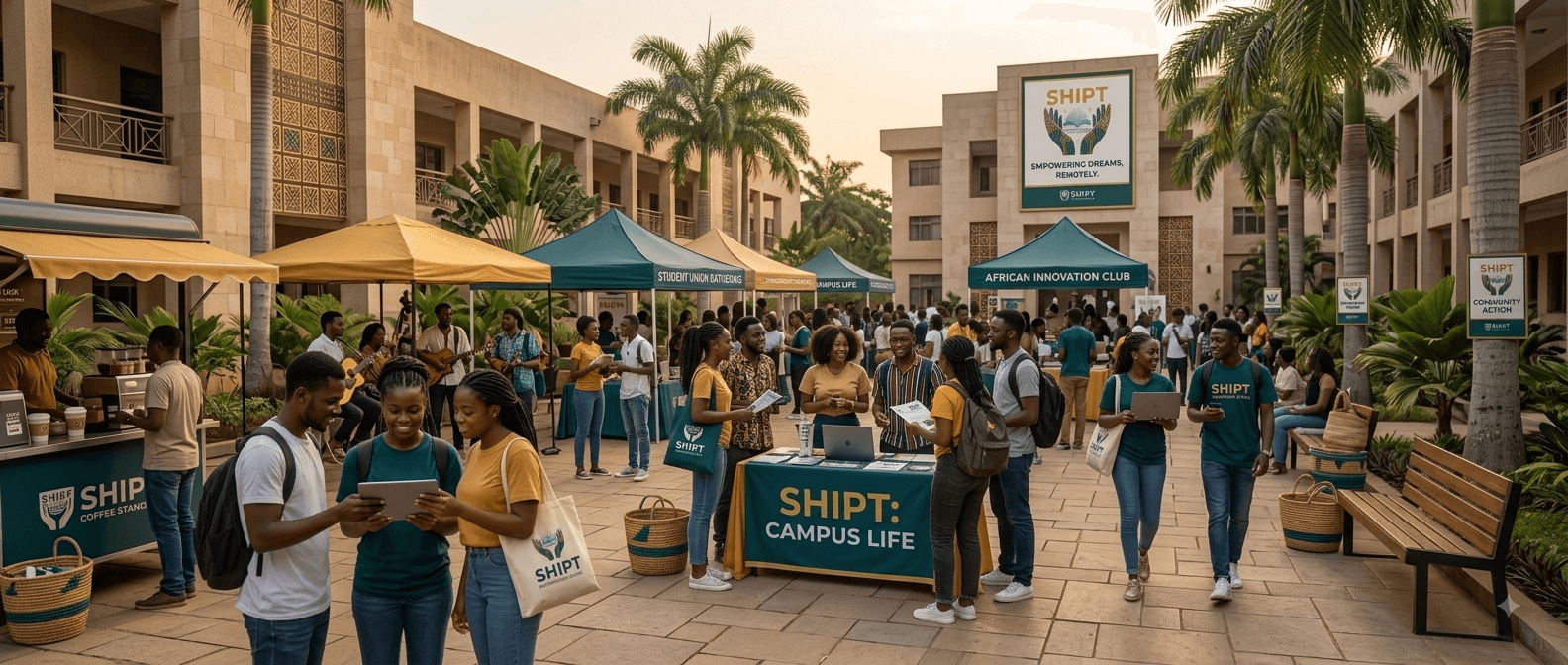 SHIPT students on campus